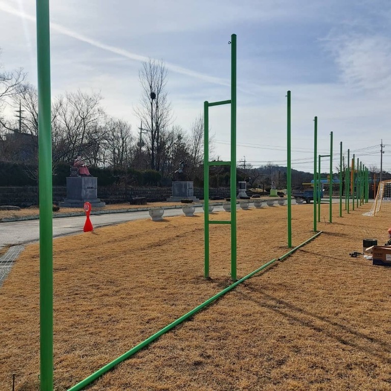 축구장 휀스 입니다.